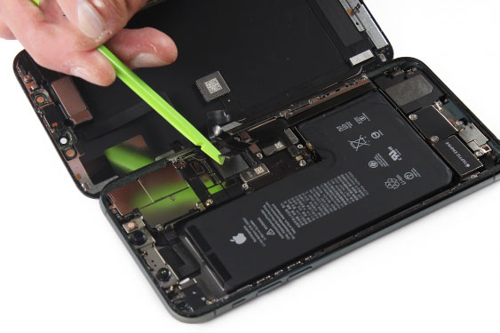 جدا سازی کانکتور شارژینگ آیفون 11 پرو مکس