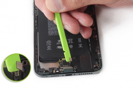 جدا سازی کانکتور شارژینگ آیفون 11 پرو مکس