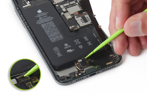 جدا سازی کانکتور شارژینگ آیفون 11 پرو مکس