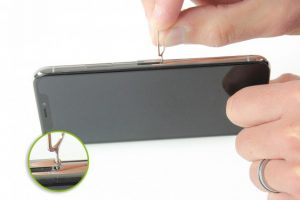 تعویض خشاب سیم کارت آیفون X