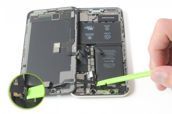 جداسازی صفحه نمایش آیفون X