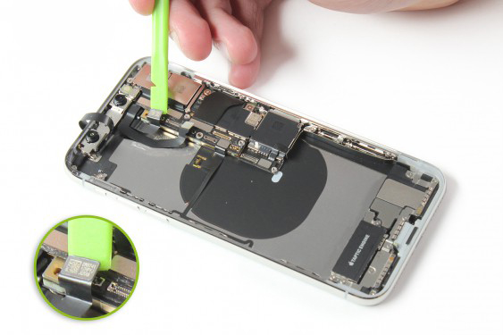 تعویض دوربین جلو آیفون X