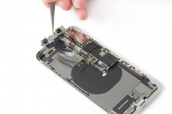 تعویض دوربین جلو آیفون X