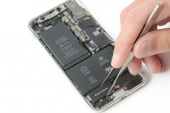 تعویض ویبراتور آیفون X