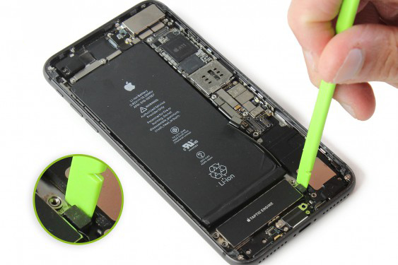 تعویض ویبراتور آیفون 8 پلاس