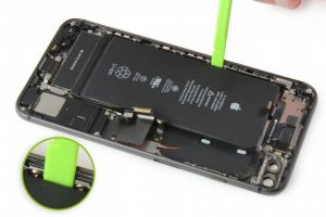 تعویض دکمه پاور آیفون 8 پلاس