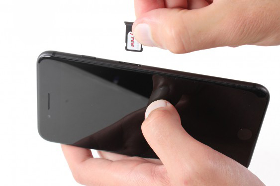 تعویض خشاب سیم کارت آیفون 8 پلاس