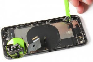 تعویض دکمه صدا و پاور آیفون 8