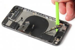 تعویض دکمه صدا و پاور آیفون 8