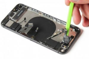 تعویض دکمه صدا و پاور آیفون 8