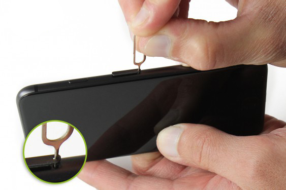 تعویض خشاب سیم کارت آیفون 8