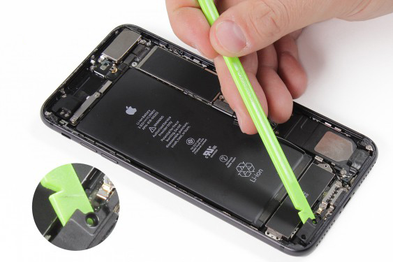 تعویض ویبراتور آیفون 7 پلاس