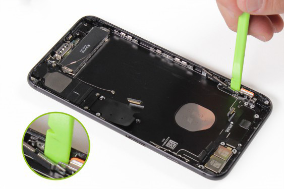 تعویض دکمه صدا آیفون 7 پلاس