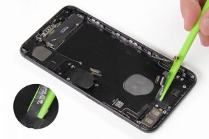 تعویض دکمه صدا آیفون 7 پلاس