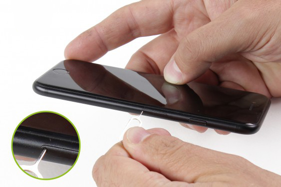 تعویض خشاب سیم کارت آیفون 7