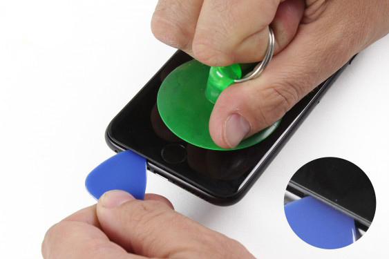 جدا سازی صفحه نمایش آیفون 7