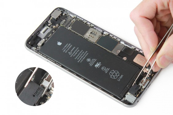 تعویض ویبراتور آیفون 6 اس پلاس