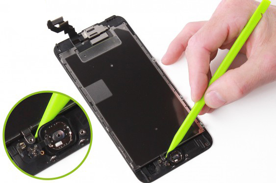 تعویض دکمه هوم آیفون 6 اس پلاس