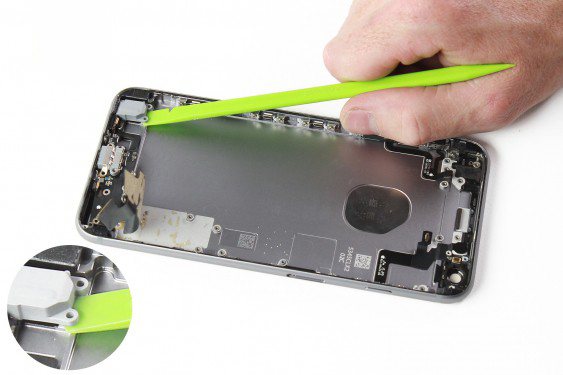 تعویض کانکتور شارژ آیفون 6 اس پلاس