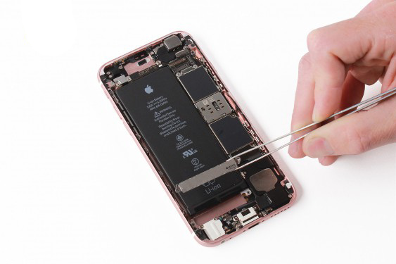 تعویض ویبراتور آیفون 6 اس