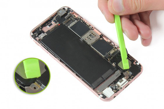 تعویض اسپیکر خارجی آیفون 6 اس