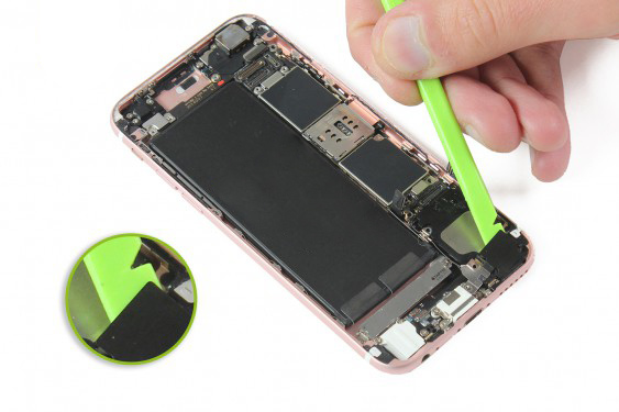 تعویض اسپیکر خارجی آیفون 6 اس