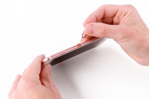 تعویض خشاب سیم کارت آیفون 6 اس