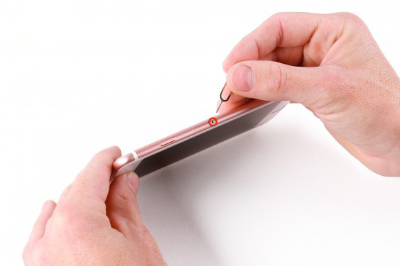 تعویض خشاب سیم کارت آیفون 6 اس