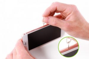 تعویض خشاب سیم کارت آیفون 6 اس