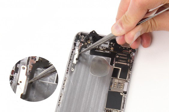 تعویض فلت کلید ولوم آیفون 6 پلاس