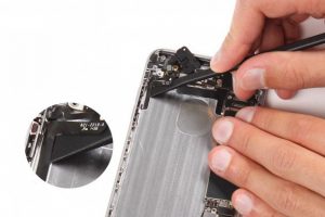 تعویض فلت کلید ولوم آیفون 6 پلاس