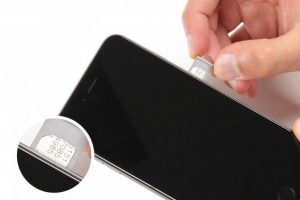 تعویض خشاب سیم کارت آیفون 6 پلاس