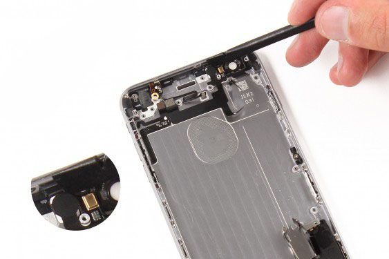 تعویض فلت کلید پاور آیفون 6 پلاس