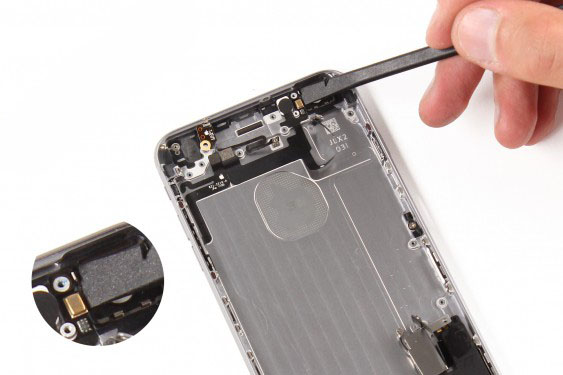 تعویض فلت کلید پاور آیفون 6 پلاس