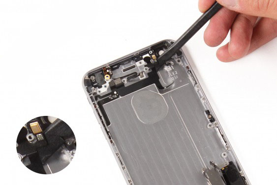 تعویض فلت کلید پاور آیفون 6 پلاس