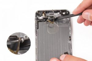 تعویض فلت کلید پاور آیفون 6 پلاس