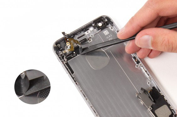 تعویض فلت کلید پاور آیفون 6 پلاس