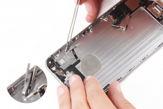 تعویض کلید پاور آیفون 6 پلاس