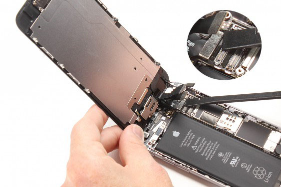 جداسازی صفحه نمایش آیفون 6