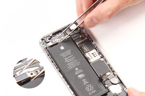 تعویض آنتن وای فای آیفون 6