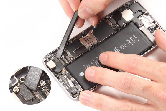 تعویض دوربین عقب آیفون 6