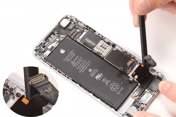 تعویض کانکتور شارژ آیفون 6