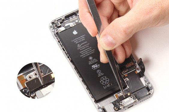 تعویض کانکتور شارژ آیفون 6