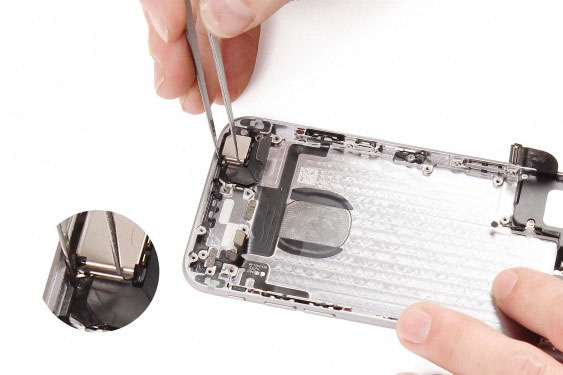 تعویض فلت کلید پاور آیفون 6