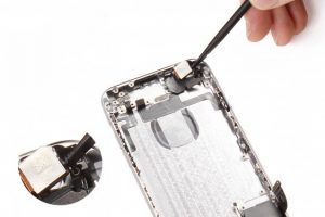 تعویض فلت کلید پاور آیفون 6