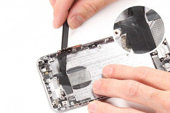 تعویض فلت کلید پاور آیفون 6