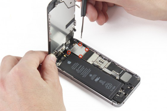 جداسازی صفحه نمایش آیفون SE