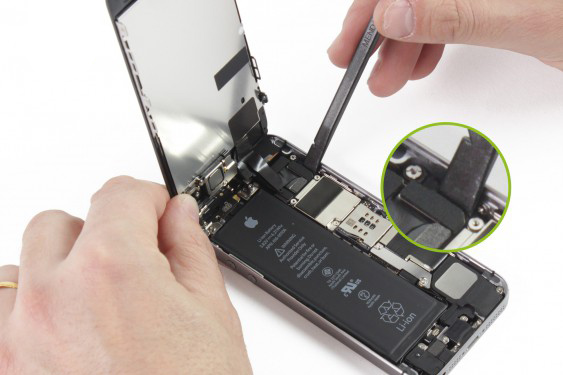 جداسازی صفحه نمایش آیفون SE