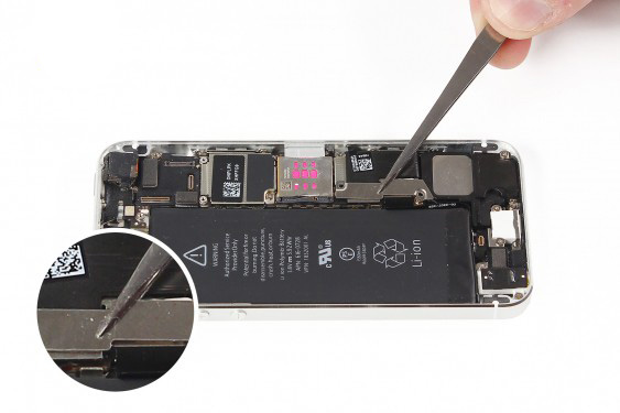 تعویض باتری آیفون 5 اس