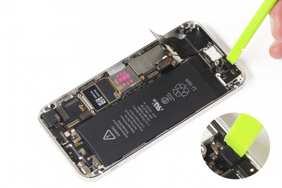 تعویض کانکتور شارژ آیفون 5 اس